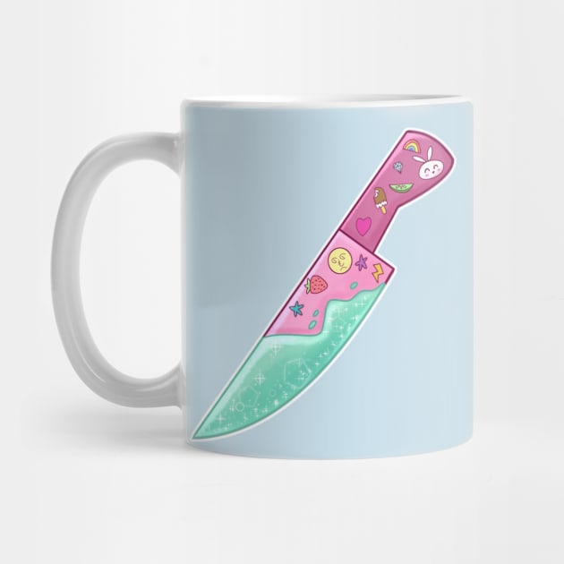 Pastel Goth Knife by Khelekmir